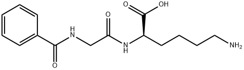 BZ-GLY-D-LYS-OH Structure