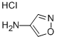 4-ISOXAZOLAMINE Structure