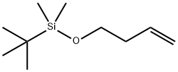 BUT-3-ENYLOXY-TERT-BUTYL-DIMETHYL-SILANE Structure