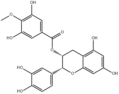 (-)-ECG-4''-O-ME Structure