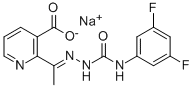 DIFLUFENZOPYR SODIUM SALT Structure