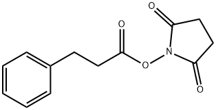 HYDROCINNAMIC ACID N-HYDROXYSUCCINIMIDE ESTER Structure