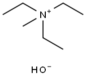 TRIETHYLMETHYLAMMONIUM HYDROXIDE Structure