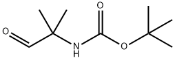 tert-butyl 2-formylpropan-2-ylcarbamate Structure