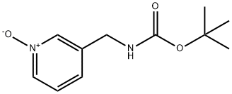 CARBAMIC ACID, N-[(1-OXIDO-3-PYRIDINYL)METHYL]-, 1,1-DIMETHYLETHYL ESTER Structure