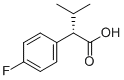 (S)-2-(4-FLUOROPHENYL) 3-METHYLBUTYRIC ACID Structure