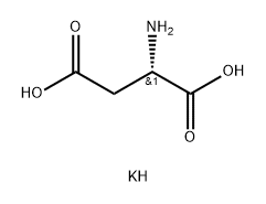 L-ASPARTIC ACID POTASSIUM SALT Structure