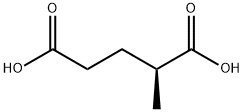 (S)-(+)-2-METHYLGLUTARIC ACID Structure