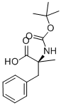 BOC-ALPHA-METHYL-L-PHE Structure