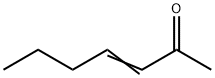 3-HEPTEN-2-ONE Structure