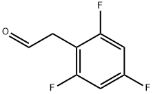 2-(2,4,6-TRIFLUOROPHENYL)ACETALDEHYDE Structure