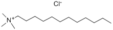 Dodecyltrimethylammonium chloride Structure