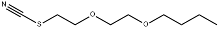 2-[2-BUTOXYETHOXY]ETHYL THIOCYANATE Structure