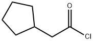 CYCLOPENTYLACETYL CHLORIDE Structure