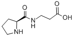 H-PRO-BETA-ALA-OH Structure