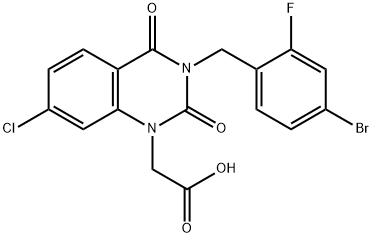 Zenarestat Structure