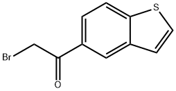 1-(1-BENZOTHIOPHEN-5-YL)-2-BROMO-1-ETHANONE Structure