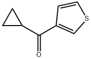 CYCLOPROPYL 3-THIENYL KETONE Structure