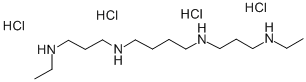 N1,N12-DIETHYLSPERMINE TETRAHYDROCHLORIDE Structure