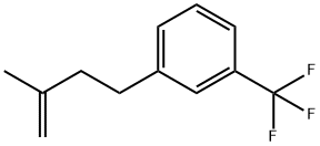 2-METHYL-4-[(3-TRIFLUOROMETHYL)PHENYL]-1-BUTENE Structure