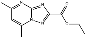 ETHYL 5,7-DIMETHYL-[1,2,4]TRIAZOLO[1,5-A]PYRIMIDINE-2-CARBOXYLATE Structure