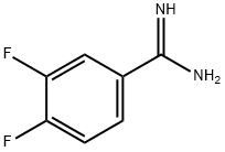 3,4-DIFLUORO-BENZAMIDINE Structure