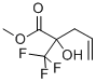 2-HYDROXY-2-TRIFLUOROMETHYL-PENT-4-ENOIC ACID METHYL ESTER Structure