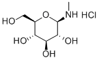 N-METHYL-BETA-D-GLUCOPYRANOSYLAMINE HYDROCHLORIDE Structure