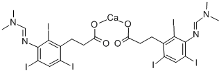 IPODATE CALCIUM (200 MG) Structure