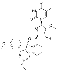 5'-O-(DIMETHOXYTRITYL)-2'-O-METHYL-5-METHYLURIDINE Structure