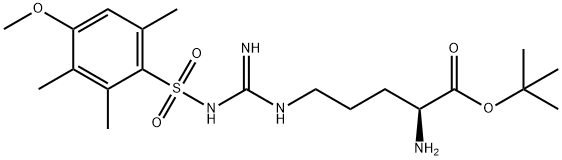 H-ARG(MTR)-OTBU Structure