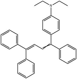 1-(4-Diethylaminophenyl)-1,4,4-triphenyl-1,3-butadiene Structure