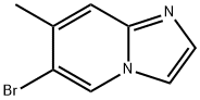 6-Bromo-7-methylimidazo[1,2-a]pyridine Structure