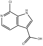 ethyl 7-chloro-1H-pyrrolo[2,3-c]pyridine-2-carboxylate Structure