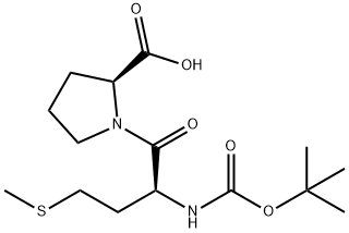 BOC-MET-PRO-OH Structure