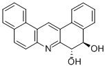 TRANS-5,6-DIHYDROXY-5,6-DIHYDRODIBENZ(A,J)ACRIDINE Structure