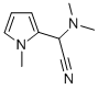 2-(DIMETHYLAMINO)-2-(1-METHYL-1H-PYRROL-2-YL)ACETONITRILE Structure