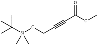 4-(TERT-BUTYL-DIMETHYL-SILANYLOXY)-BUT-2-YNOIC ACID METHYL ESTER Structure