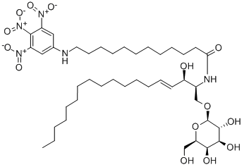 TNPAL-GALACTOCEREBROSIDE Structure