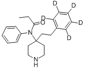 FENTANYL-D5 Structure