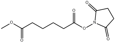 METHYL N-SUCCINIMIDYL ADIPATE Structure