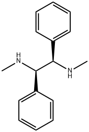 (1R,2R)-(+)-N,N'-DIMETHYL-1,2-DIPHENYL-1,2-ETHANE DIAMINE Structure