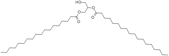 1,2-DISTEAROYL-RAC-GLYCEROL Structure