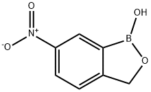 (2-HYDROXYMETHYL-5-NITRO)BENZENEBORONIC ACID DEHYDRATE Structure