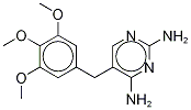 TRIMETHOPRIM-D9 MAJOR Structure