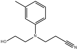 N-(2-CYANOETHYL)-N-(2-HYDROXYETHYL)-M-TOLUIDINE Structure