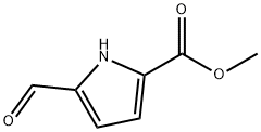 5-Formylpyrrole-2-carboxylic acid methyl ester Structure