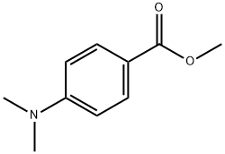 METHYL 4-DIMETHYLAMINOBENZOATE Structure