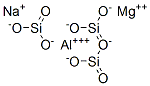 Silicic acid, aluminum magnesium sodium salt Structure