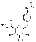 ACETAMINOPHEN GLUCURONIDE SODIUM SALT Structure